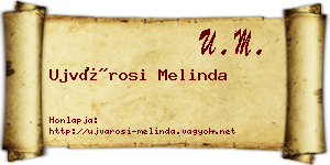 Ujvárosi Melinda névjegykártya